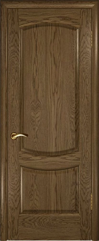 Фото Межкомнатная дверь Лаура 2 (Светлый мореный дуб, глухая)