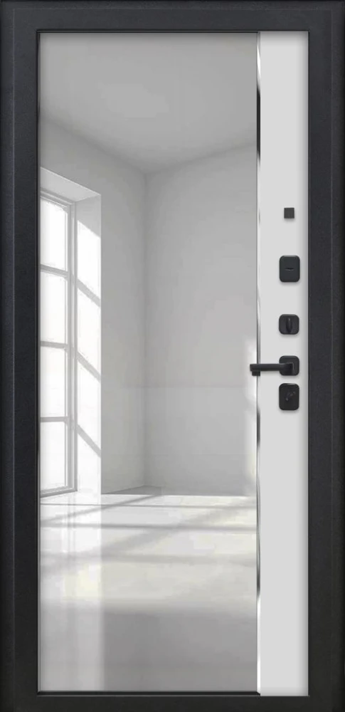 Входная дверь ДвериПРО Rosna ФЛЗ-618 белый матовый DPRO220897 внутренняя сторона