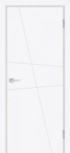 Межкомнатная дверь Смальта-Лайн 02 Белый ral 9003