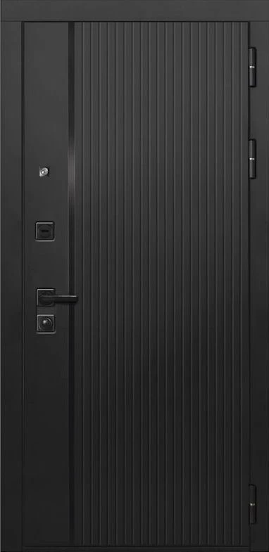 Входная дверь ДвериПРО L-45 ФЛ-700 (10мм, ясень грей) DPRO196554 внешняя сторона