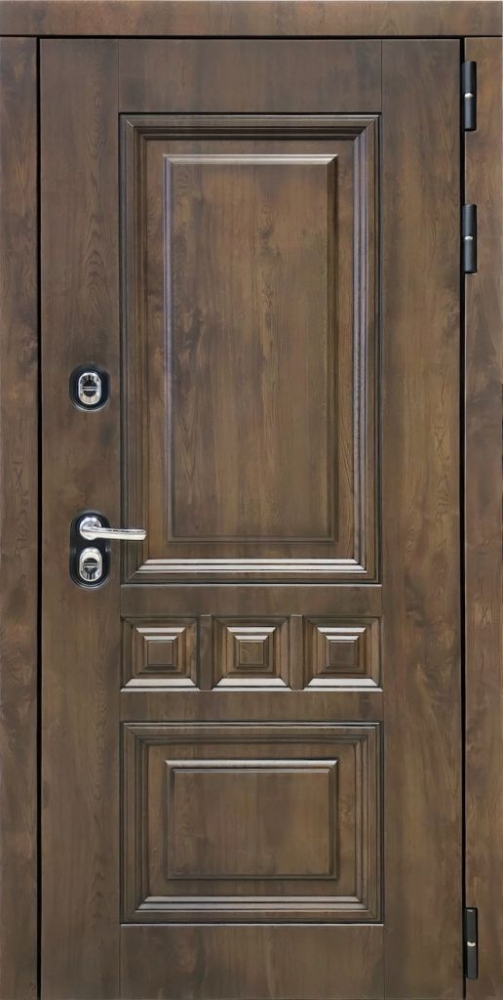 Входная дверь ДвериПРО Аура ФЛ 244 венге DPRO196781 внешняя сторона